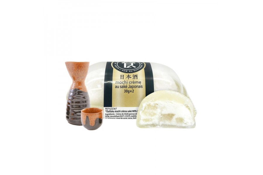 DFSK.Daifuku mochi crème saké 30g*2p